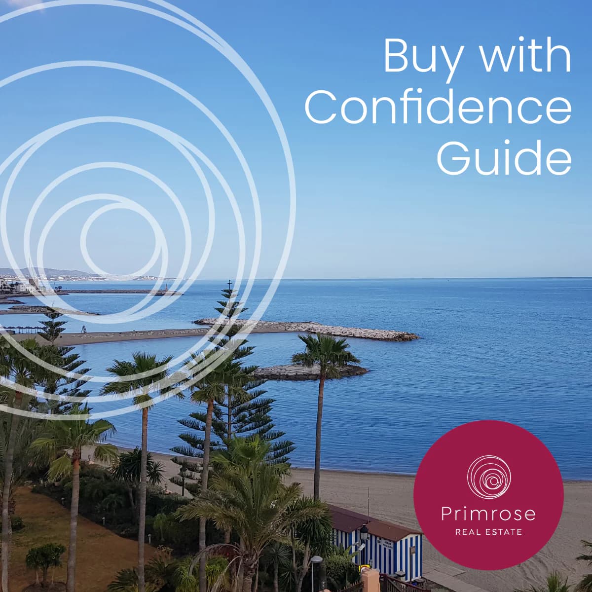 Primrose Buy with Confidence Guide cover overlooking the Costa del Sol