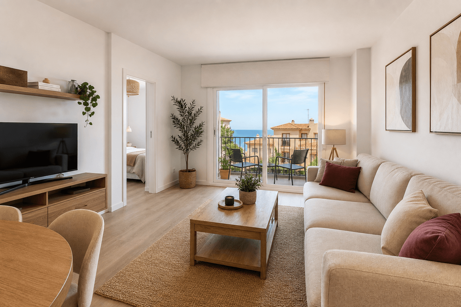 Coastal apartment around Sabinillas.